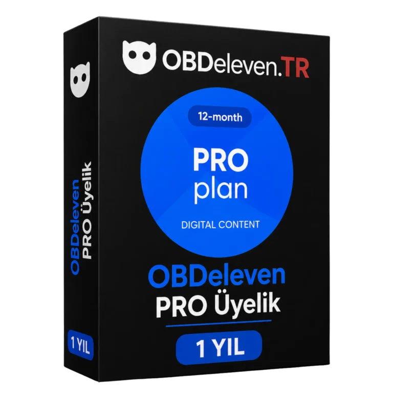 obdeleven pro üyelik 1 yıl