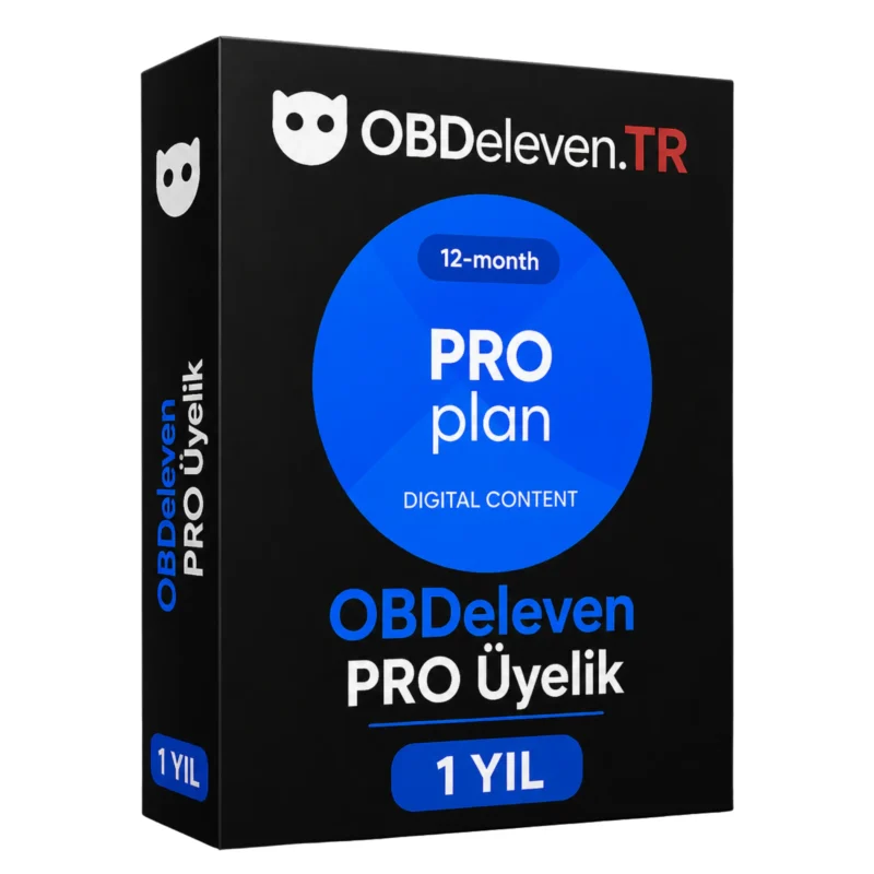 obdeleven pro üyelik 1 yıl