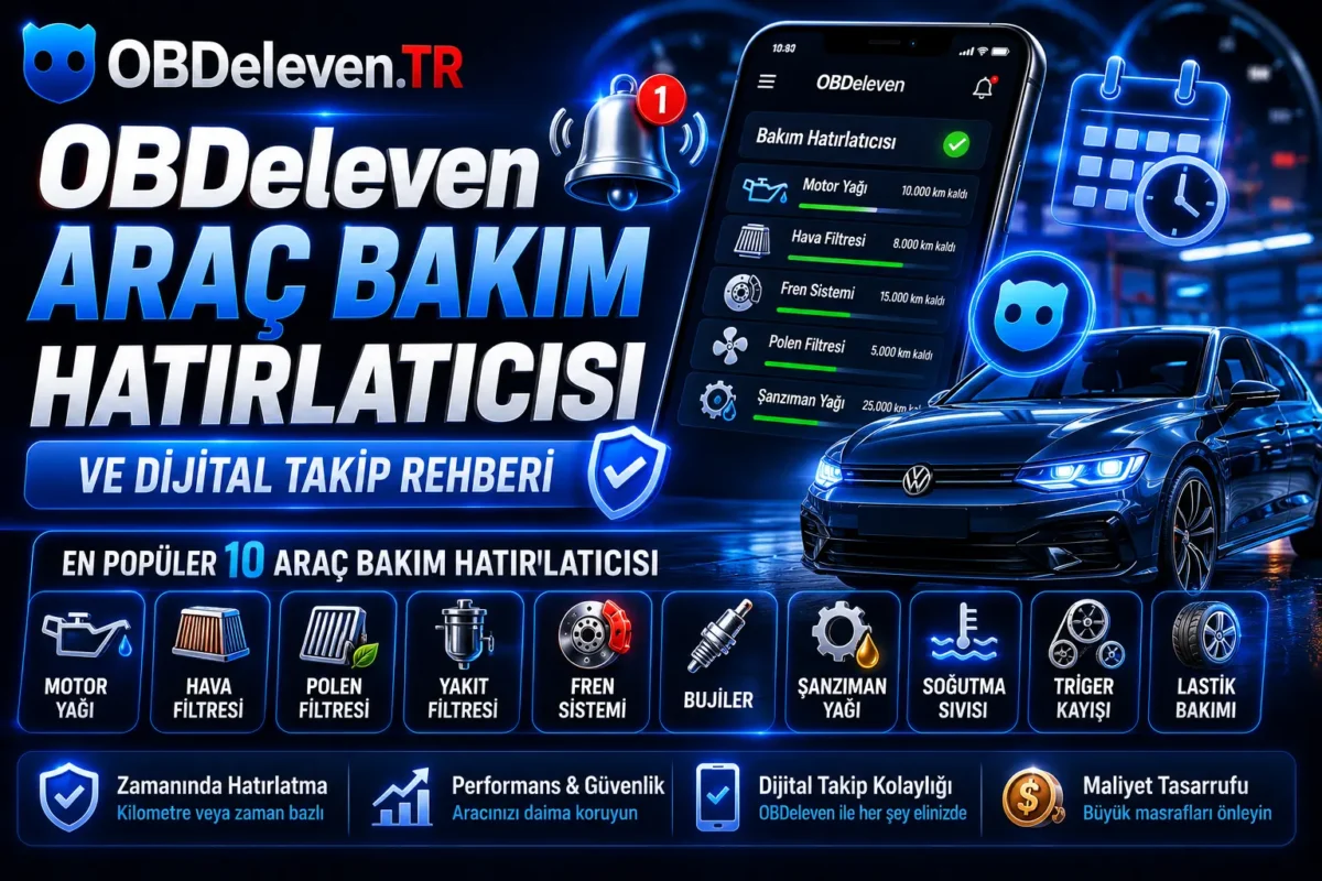 obdeleven bakım hatırlatıcısı