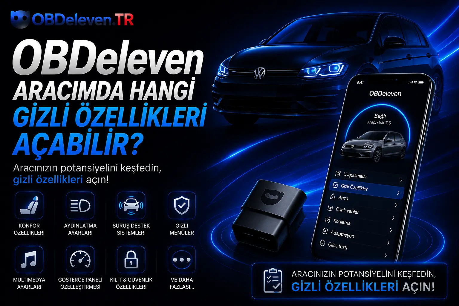 OBDeleven gizli özellik açma