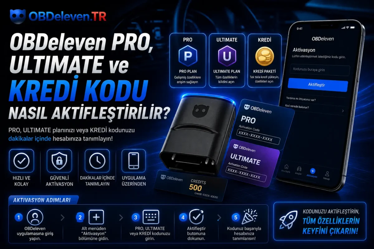 obdeleven kod aktifleştirme