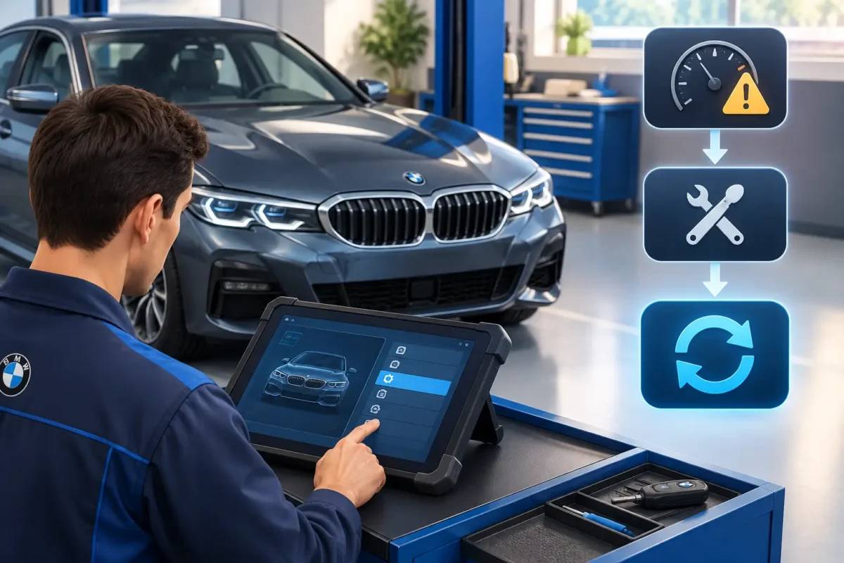 BMW Servis Sıfırlama Örneği: Doğru Adımlar