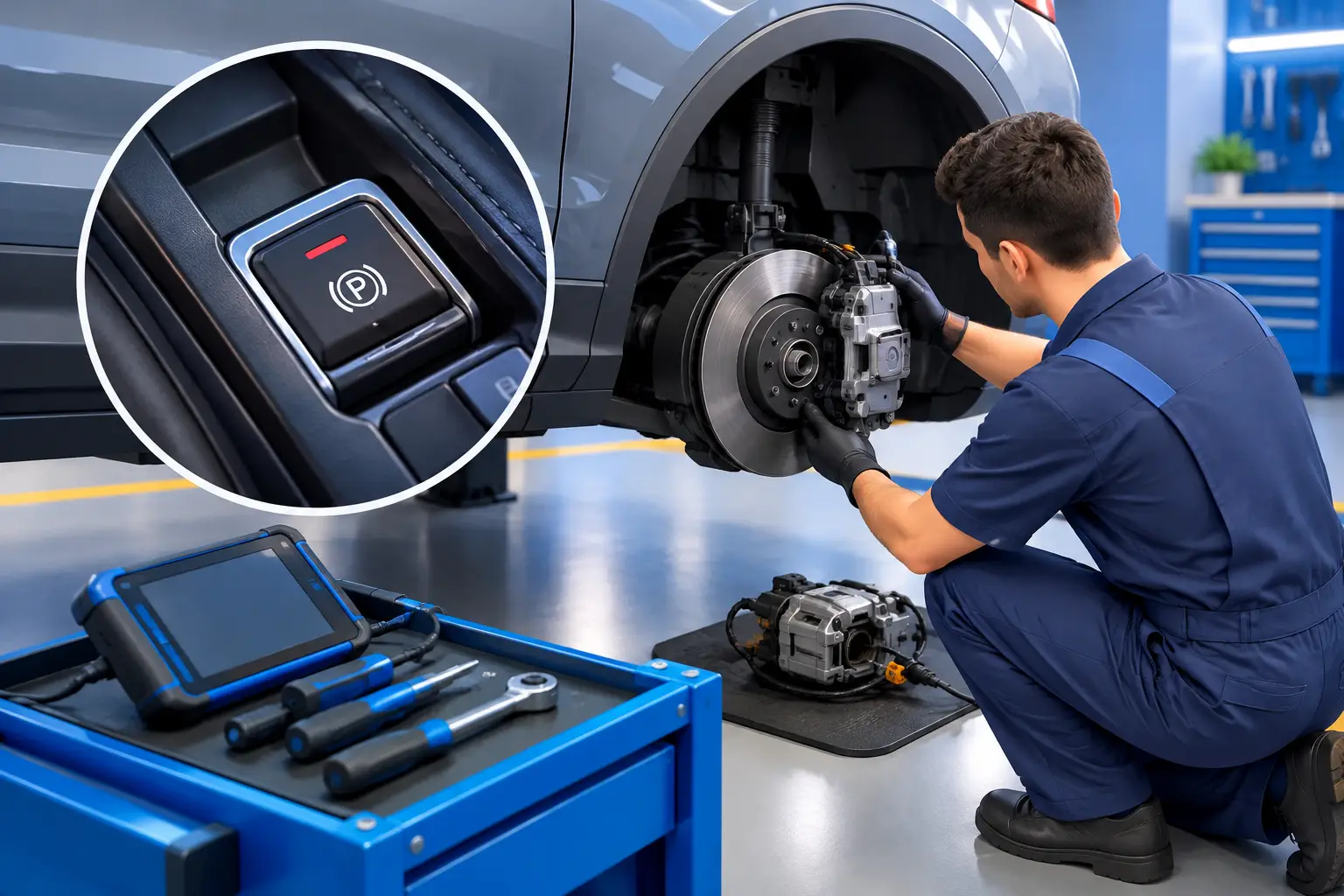 Elektronik Park Freni Servise Alma Nasıl Yapılır?